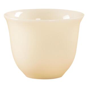 钰铨龙门 冰清玉洁玉润杯 德化传统中国白高端手工品茗茶杯客人杯