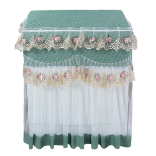 加厚老式双缸双桶洗衣机罩 布艺防尘防晒洗衣机套 半自动双缸通用