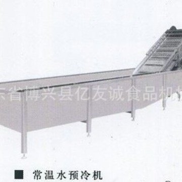 厂家供应蔬菜速冻前处理流水线常温水预冷机 前处理常温水冷却机