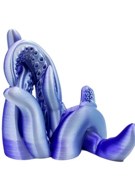 3D打印独特实用收纳游戏手柄的章鱼游戏手柄支架可当手机支架摆件