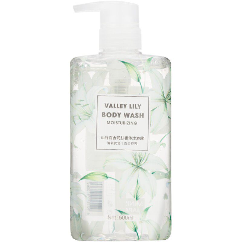 MINISO名创优品沐浴露持久留香山谷百合沐浴乳男士女士专用家庭装