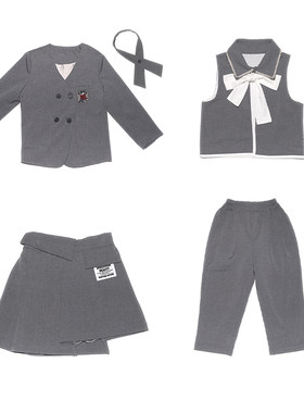学院风JK制服外套半裙裤子春秋
