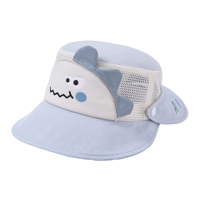 儿童帽子薄款男宝宝防晒帽渔夫帽