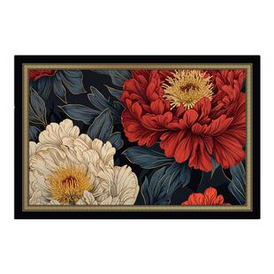 入户门地垫大门口防滑脚垫硅藻泥轻奢进门垫子竖版门垫玄关地毯