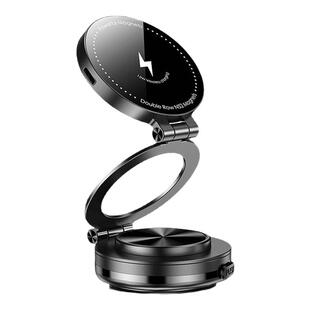 无线充电器电动真空吸盘手机车载支架新款磁吸汽车导用航吸附手机