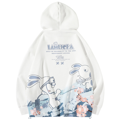 lamlicka连帽卫衣套头衫中性