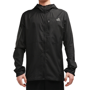 Adidas/阿迪达斯正品春季新款男子连帽训练运动夹克外套FL6964