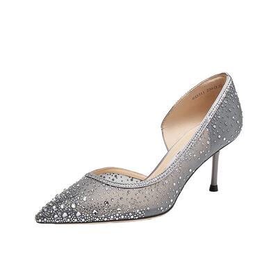 思加图2026春季新款仙女鞋细高跟鞋婚鞋单鞋优雅尖头女鞋ED311AQ6