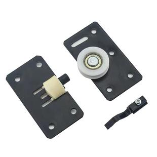 衣柜推拉移门滑轮静音轴承凹轮家具橱窗吊轮子趟门滚轮路轨道配件