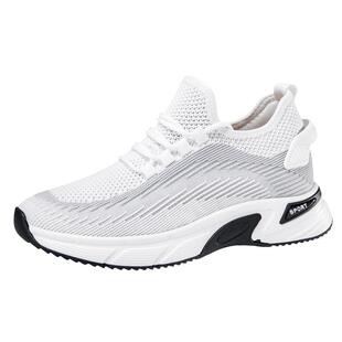 高尼8cm增高鞋丨老爹鞋夏季飞织网面休闲运动透气隐形内增高鞋男