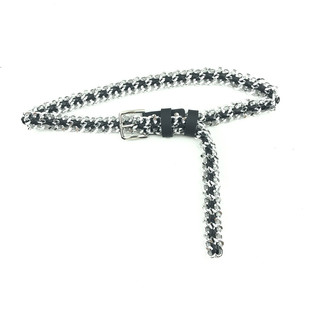 编织粗链条腰链女装饰连衣裙百搭时尚西装细腰带原宿风腰封配饰潮