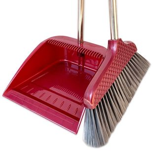 结婚专用簸箕扫把乔迁组合红色喜庆婚庆大红色套装结婚家用撮箕婚