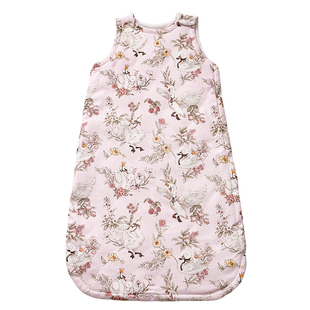 羊毛暖姜婴儿睡袋春秋冬季背心宝宝护肚子儿童防踢被神器四季通用