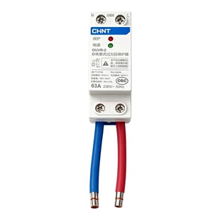 正泰OUVR-2自恢复式过欠压保护器40A/63A空气开关自动断电220V