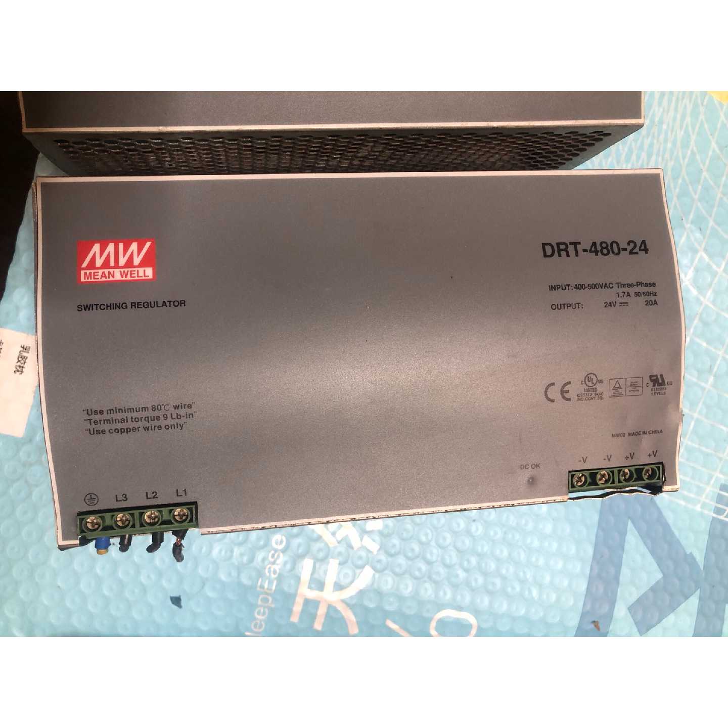 议价-明纬开关电源DRT-480-2424V20A电源 功