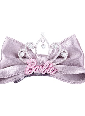 Barbie芭比正品蝴蝶结皇冠发夹