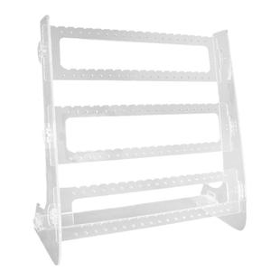 创意桌面立式饰品展示架家用首饰陈列架亚克力子女挂耳钉耳饰架子