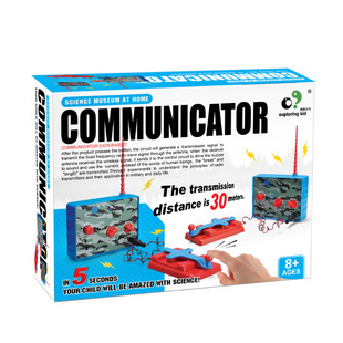 DIY自制组装无线电发报机模型材料摩尔斯电码练习军事爱好者玩具