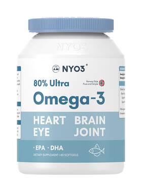 NYO3深海鱼油高浓度omega3胶囊