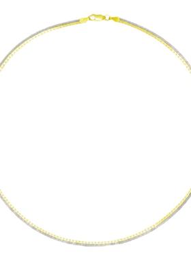 ADHORAS925银圆点闪砂蛇骨简约气质高级感锁骨链时尚新款锁骨链