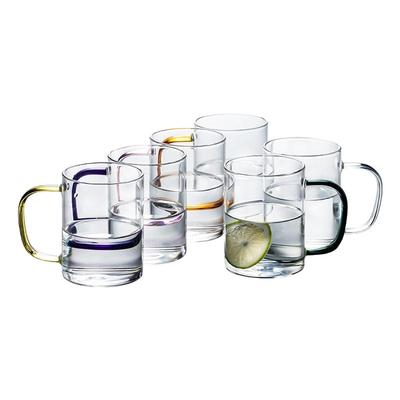 简畅高硼硅简约家用玻璃杯套装