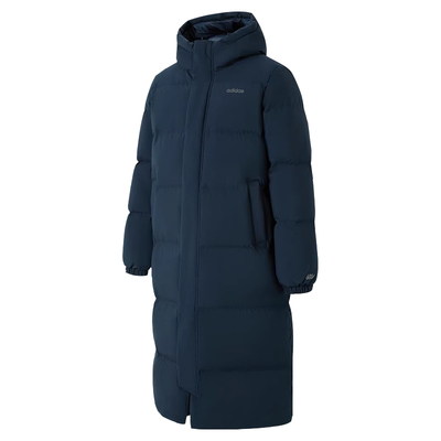 阿迪达斯长款羽绒服男新款