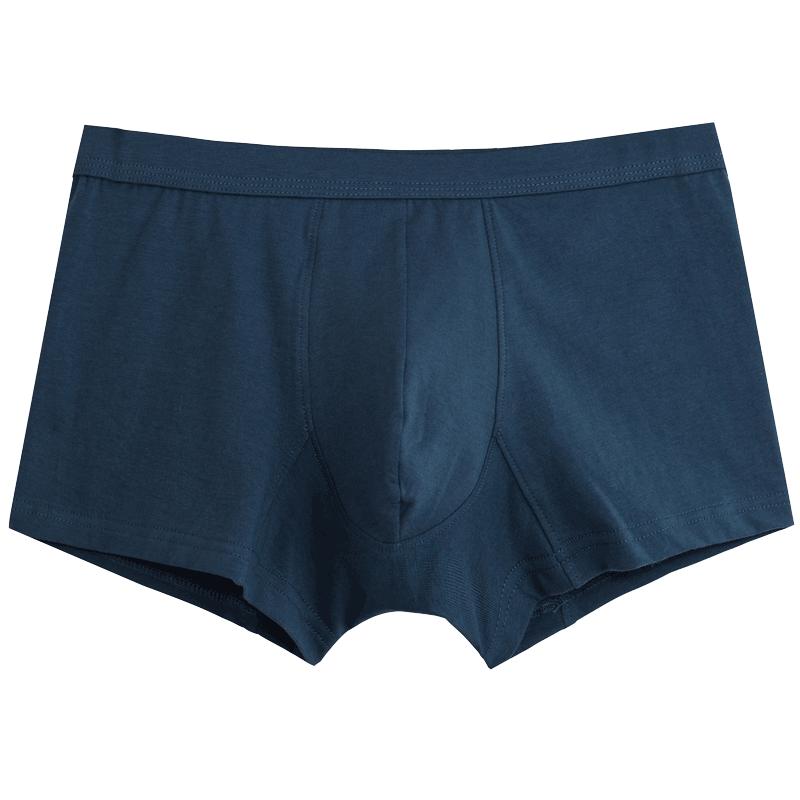三枪男士内裤夏季抗菌纯棉平角裤肥佬运动大码裤衩男生四角裤裤头