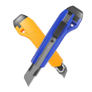 得力美工刀壁纸刀手工刀架界戒刀大号耐用裁纸仓库划切割纸箱拆箱快递包裹专用小刀子家用的锋利小型便携文具