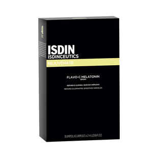 ISDIN怡思丁褪黑素夜间修护肌肤提亮抗氧化抗皱VC精华安瓶2ml*30