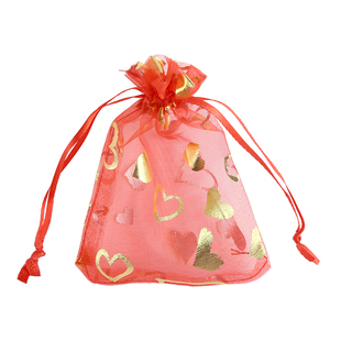 雪纱珍珠纱袋饰品手饰包装袋喜糖束口袋化装品礼品盒试用装小袋子