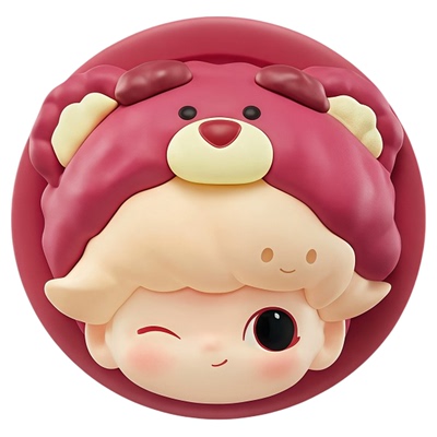 POPMART泡泡玛特 DIMOO WORLD × PIXAR联名系列磁吸手机支架盲盒