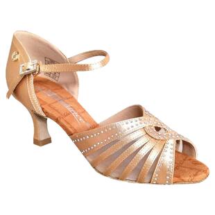 ADS拉丁舞鞋女成人专业舞蹈鞋 跳舞软底恰恰教师鞋2025新款拉丁鞋