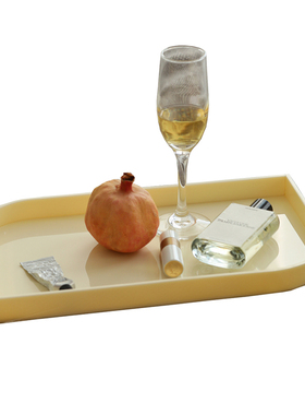 斗合原创ins风亚克力托盘客厅