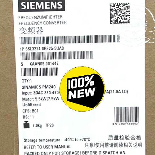 【询价】6SL3224-0BE25-5UA0G120功率模适用