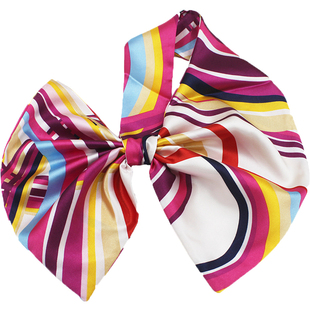 百变魔术小丝巾中年女妈妈银行职业围巾制服工装空姐丝巾女春秋