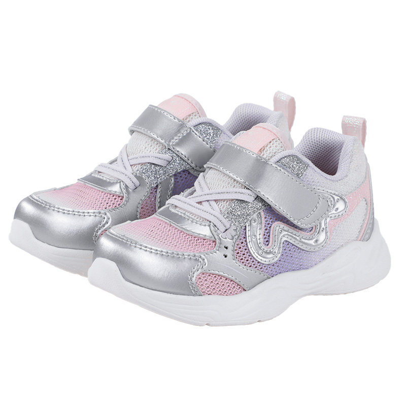 Dr.Kong江博士童鞋轻便2026春季新款魔术贴透气儿童女宝宝学步鞋