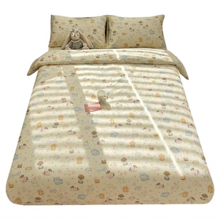 奶fufu~被套单件150x200x230学生宿舍单人三件套单独被罩全棉纯棉