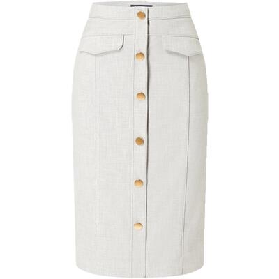 aquascutum/雅格狮丹纯色半身裙