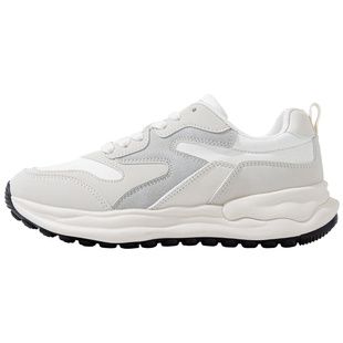 鮀品阿甘鞋女款2026春季新款厚底百搭小白鞋学生加绒运动跑步鞋子