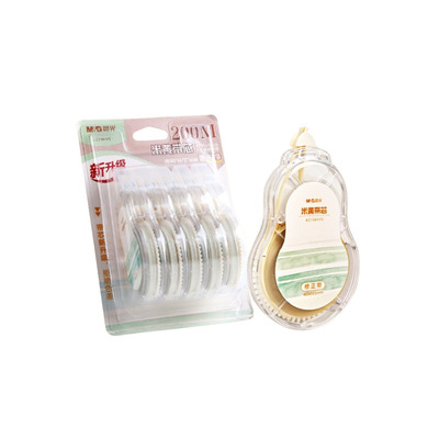 晨光新升级隐形米黄修正带护眼