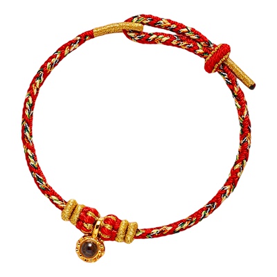 【普陀山祝福】新款红绳手链正品