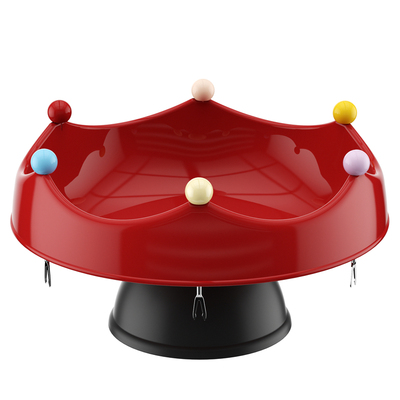 2025新款多巴胺水果盘带叉可沥水