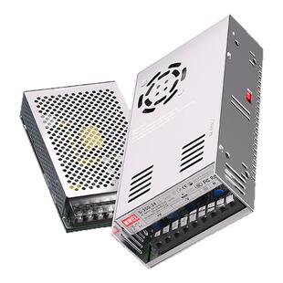 MWEL明伟3C认证S开关电源模块220V转12V24V48V可调直流稳压适配器