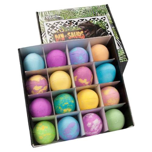 泡澡球儿童沐浴球成人浴缸入浴剂浴盐球气泡弹恐龙沐浴球泡泡浴球