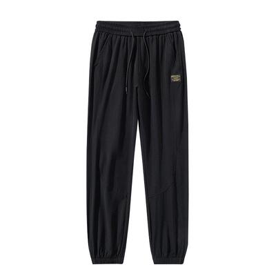 NASA运动裤冰丝裤子男夏季束脚裤