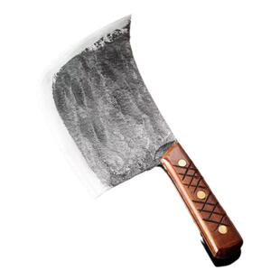 锻打砍大骨头刀专用家用屠夫卖肉刀肉铺刀猪肉剁大骨砍骨头专用刀