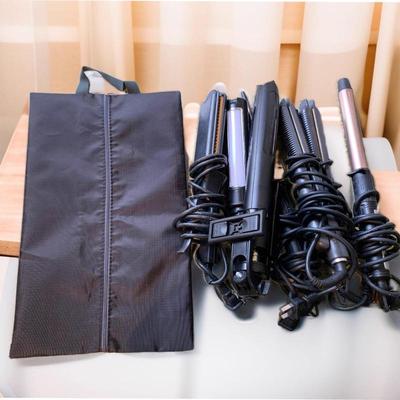 卷发棒收纳袋牛津布收纳电夹板玉米夹收保护套理发师化妆师工具袋