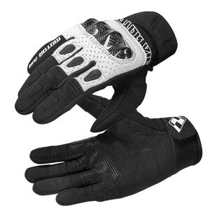 MOTOR AIR摩托车骑行手套夏季男女款碳纤维透气可触屏机车防护G01