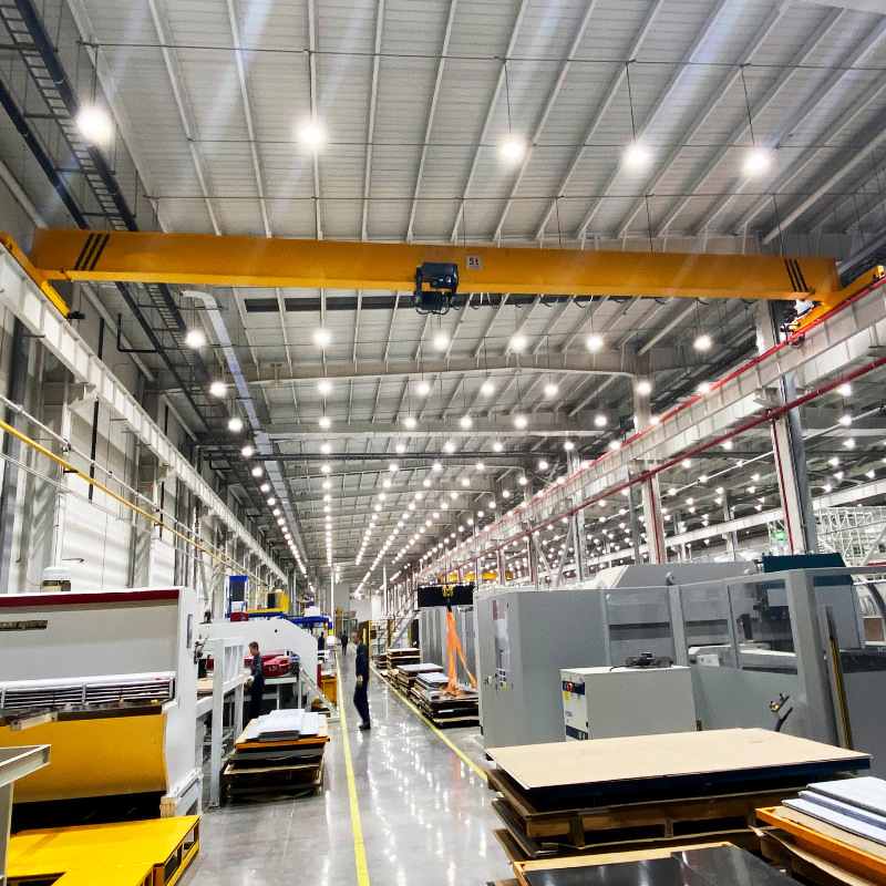 5吨电动单梁欧式起重机2吨行吊3t变频桥式行车吊10T天车遥控