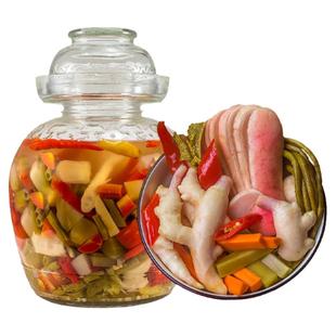 正宗四川泡菜泡椒泡姜组合重庆泡辣椒川菜嫩姜灯笼椒酸萝卜商用鱼